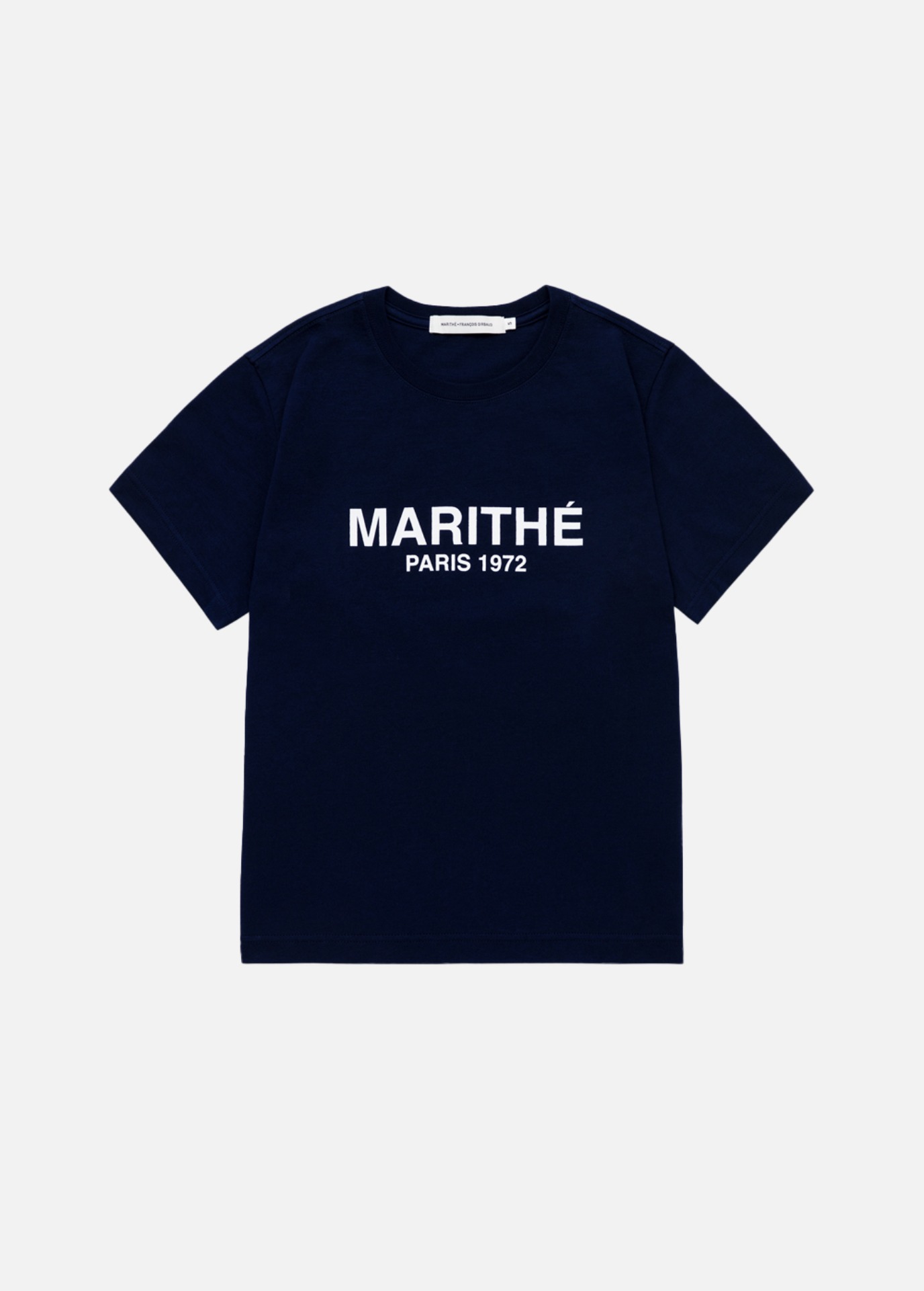 [김나영 착용] MARITHE W REGULAR MARITHE TEE navy