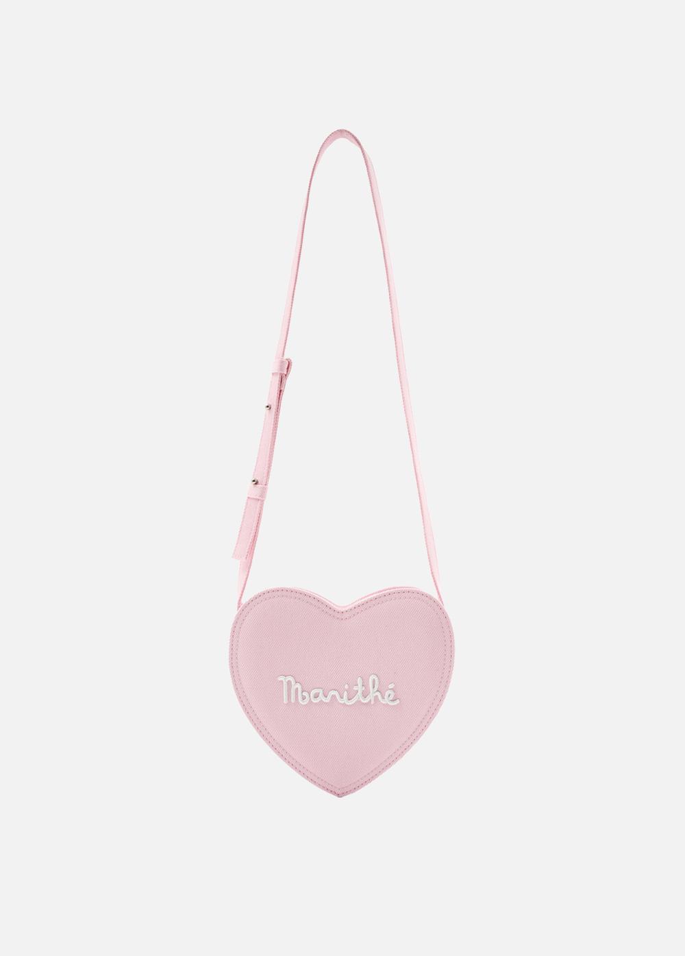 ENFANT HEART SMALL BAG pink